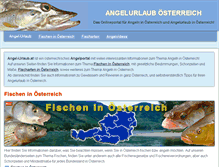 Tablet Screenshot of angel-urlaub.at