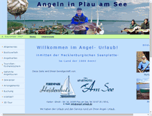 Tablet Screenshot of angel-urlaub.de